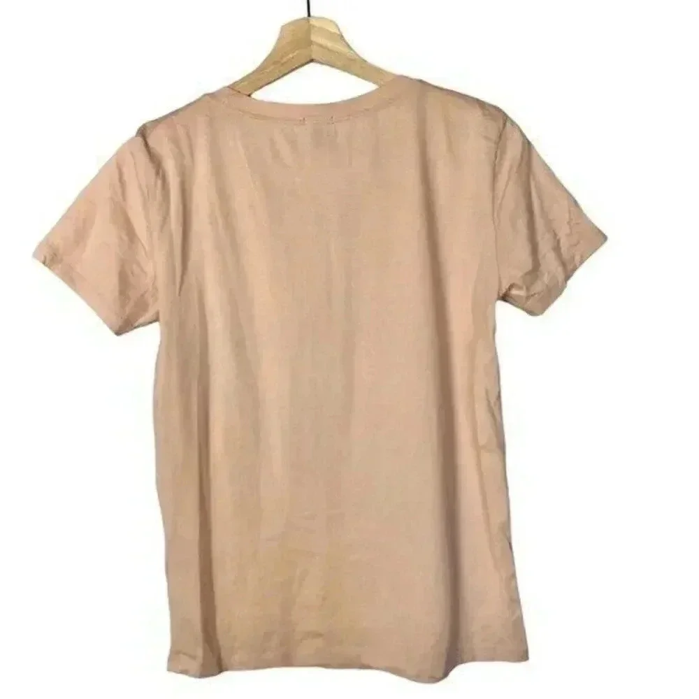 J. Crew Pink Sunset 1967 Crewneck Short Sleeve T-Shirt XS